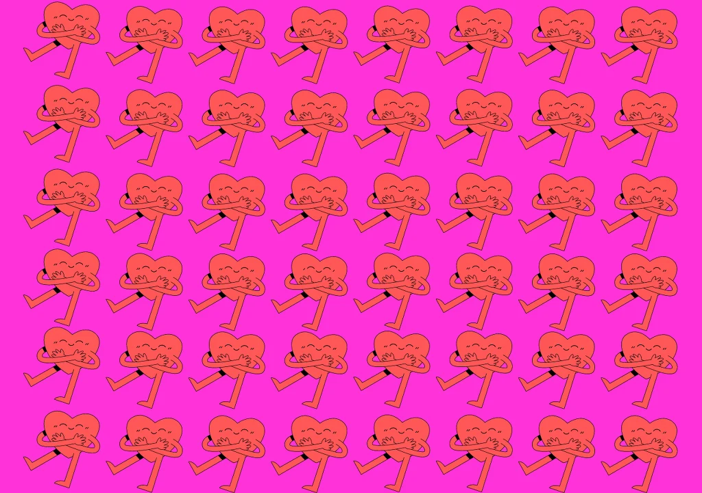 Test na spostrzegawczość. Walentynkowe serca Test na spostrzegawczość. Walentynkowe serca