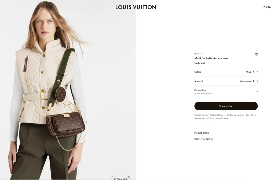 Torebka od Louis Vuitton to koszt raptem nieco ponad 2500 dolarów Torebka od Louis Vuitton to koszt raptem nieco ponad 2500 dolarów