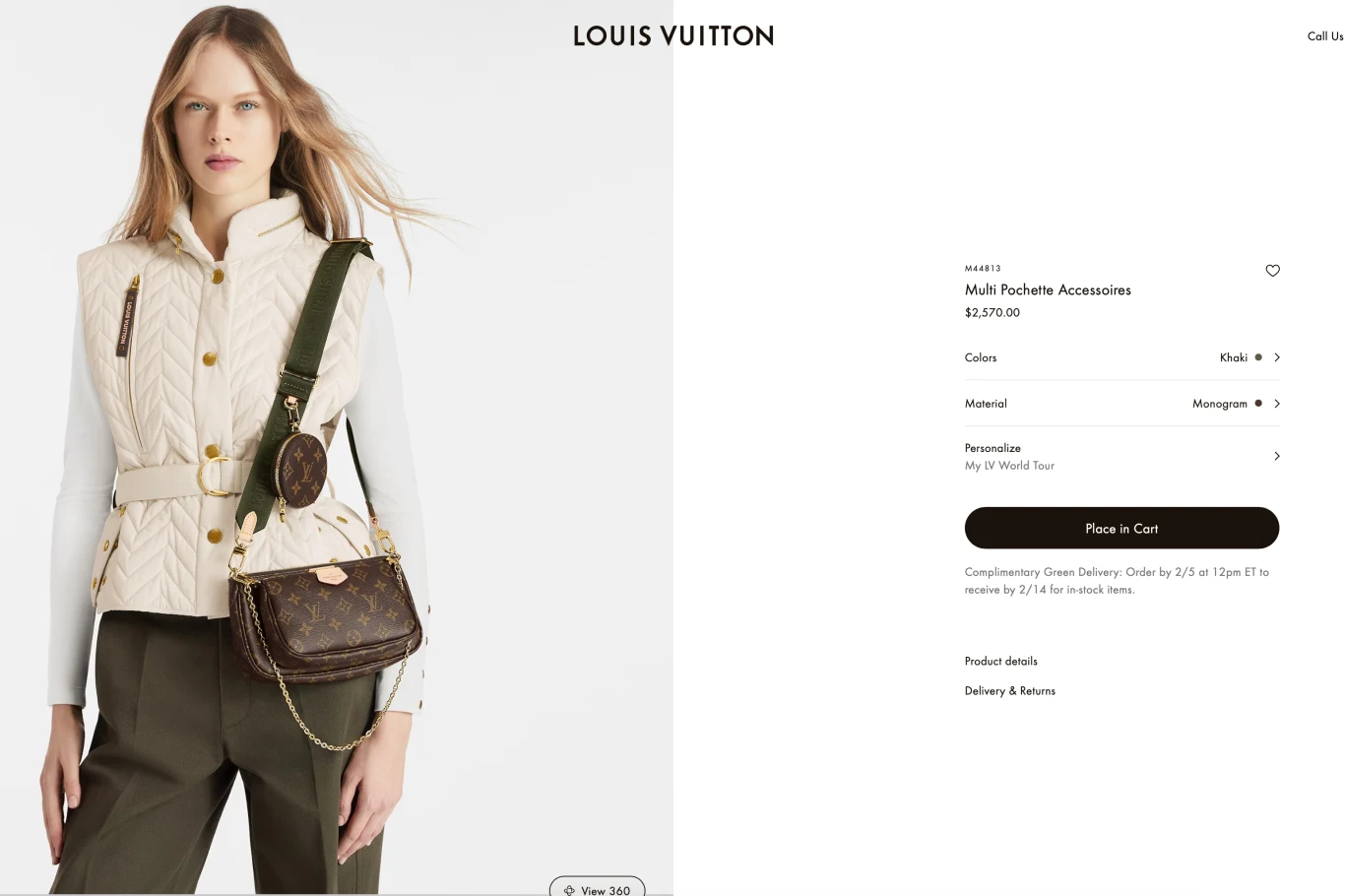 Torebka od Louis Vuitton to koszt raptem nieco ponad 2500 dolarów Torebka od Louis Vuitton to koszt raptem nieco ponad 2500 dolarów