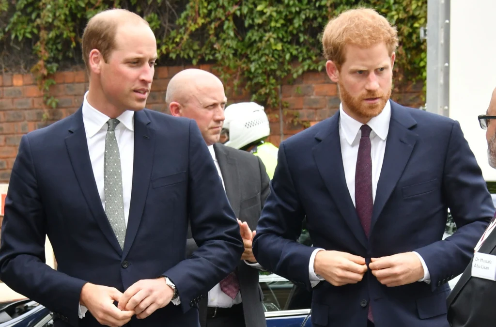 Książę William i książę Harry. Książę William i książę Harry.