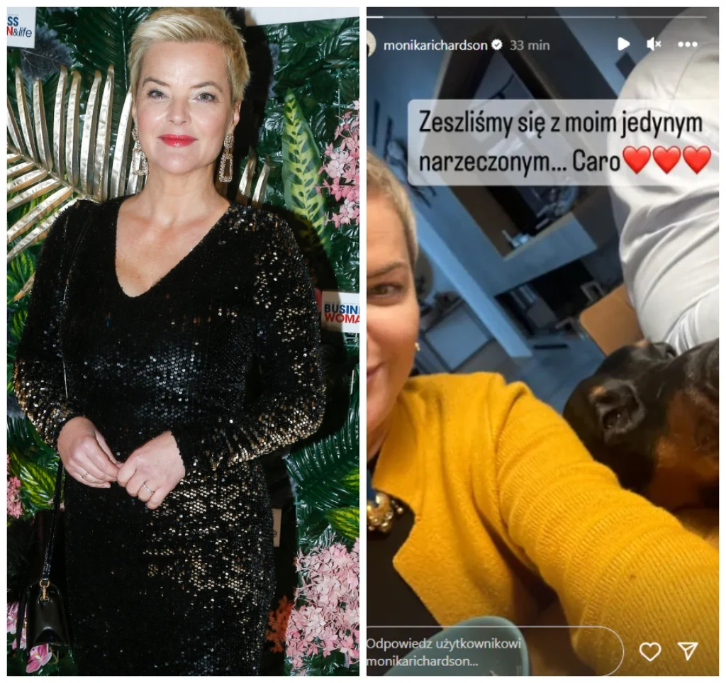 Monika Richardson, fot. https://www.instagram.com/monikarichardson/?hl=pl Monika Richardson, fot. https://www.instagram.com/monikarichardson/?hl=pl