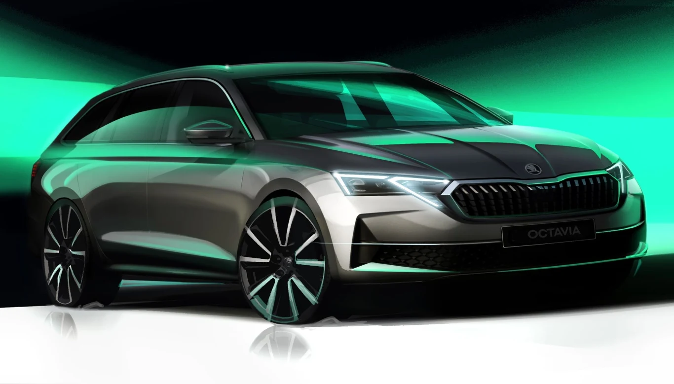 Zmodernizowana Skoda Octavia oferowana będzie z nadwoziem liftback i kombi. Zmodernizowana Skoda Octavia oferowana będzie z nadwoziem liftback i kombi.