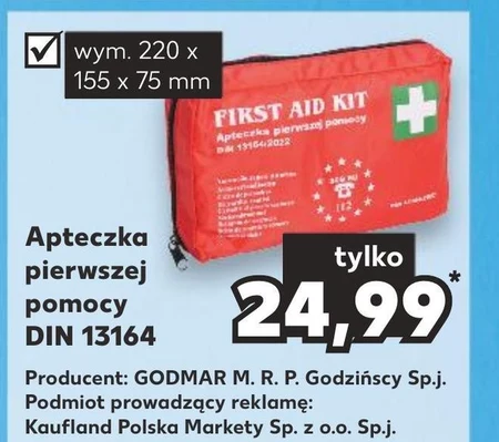 Apteczka samochodowa Godmar