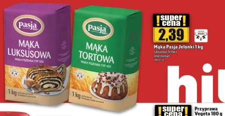 Pasja Mąka pszenna tortowa typ 450 1 kg