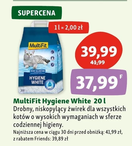 Żwirek Multifit