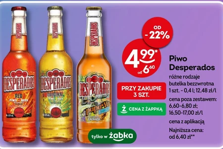 Desperados Red Piwo 400 ml