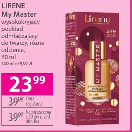 Podkład do twarzy Lirene