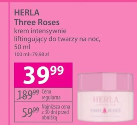 Krem liftingujący Herla