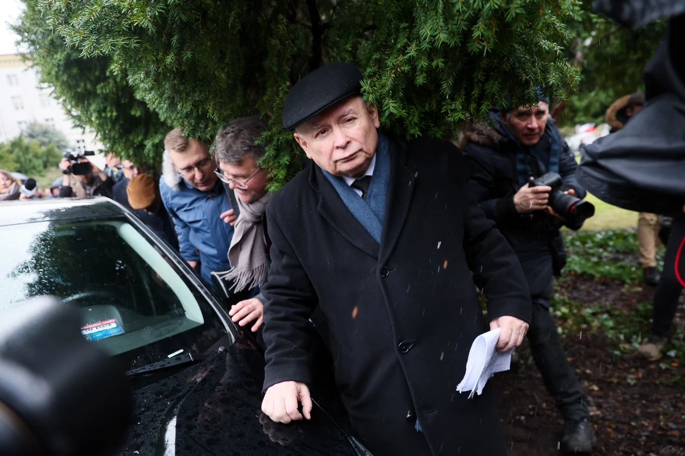 Jarosław Kaczyński o zdarzeniu przed Sejmme Jarosław Kaczyński o zdarzeniu przed Sejmme