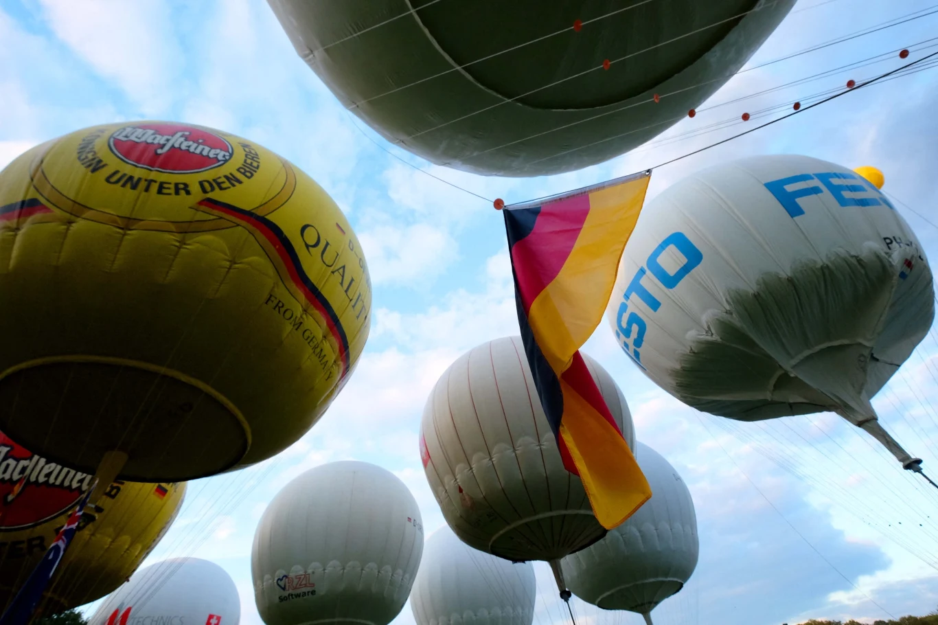 Balony podczas zawodów Pucharu Gordona Bennetta (zdj. ilustracyjne)