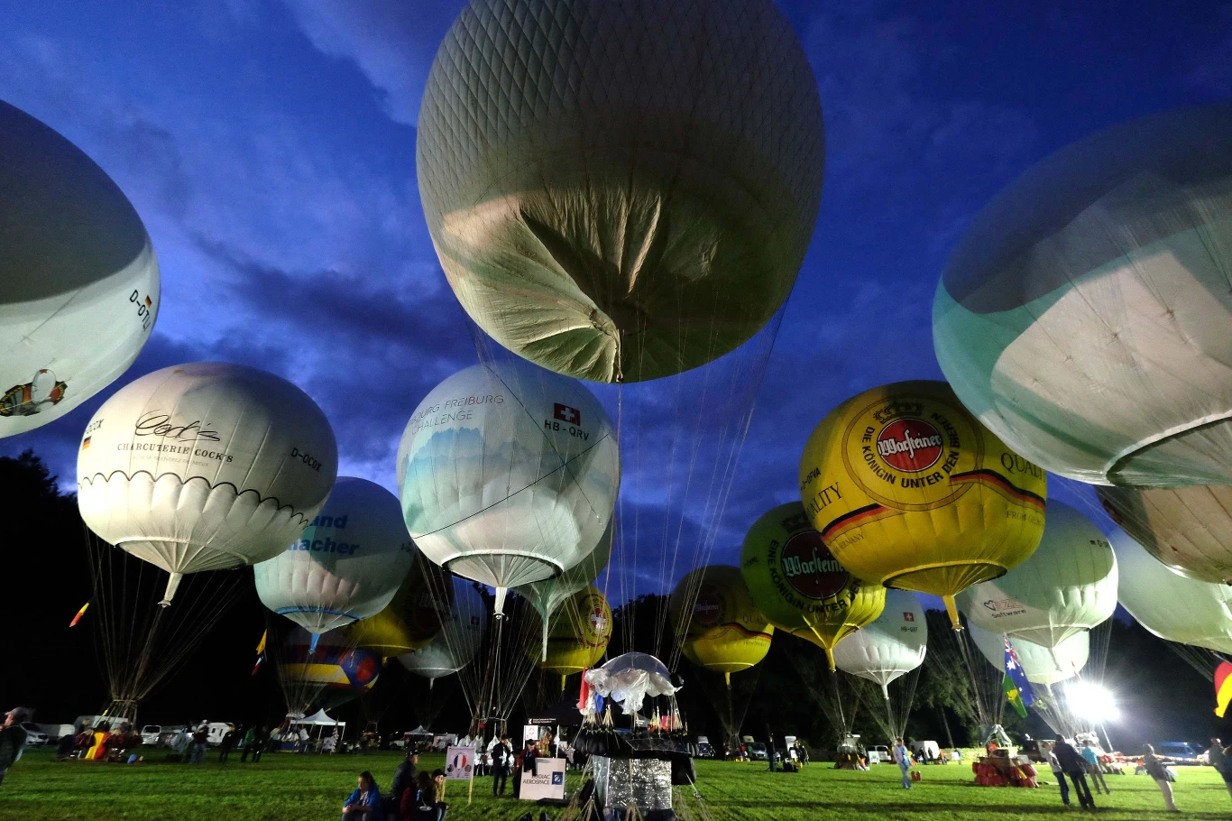 Balony podczas zawodów Pucharu Gordona Bennetta (zdj. ilustracyjne)