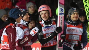 Jakub Wolny (pierwszy z prawej) wywołał aferę w kadrze B