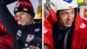 Skoki narciarskie: Puchar Świata. Na zdjęciu trener polskich skoczków Thomas Thurnbichler oraz nasz reprezentant Kamil Stoch