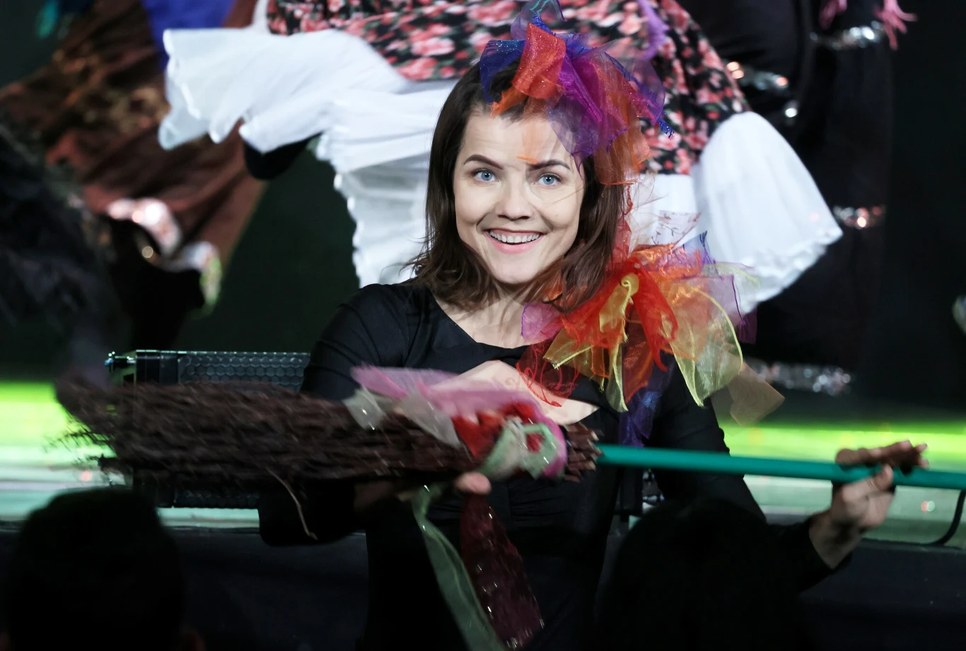 Joanna Jabłczyńska podczas 40-lecia Fasolek 