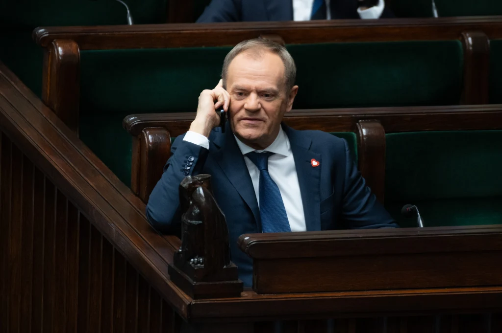 Donald Tusk na posiedzeniu Sejmu Donald Tusk na posiedzeniu Sejmu