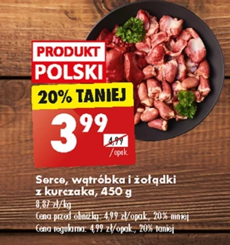 Podroby drobiowe Polski