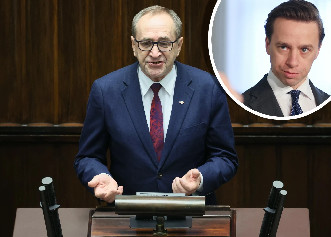 Wicemarszałek Krzysztof Bosak ostro zareagował na słowa posła Pis Jacka Boguckiego Wicemarszałek Krzysztof Bosak ostro zareagował na słowa posła Pis Jacka Boguckiego