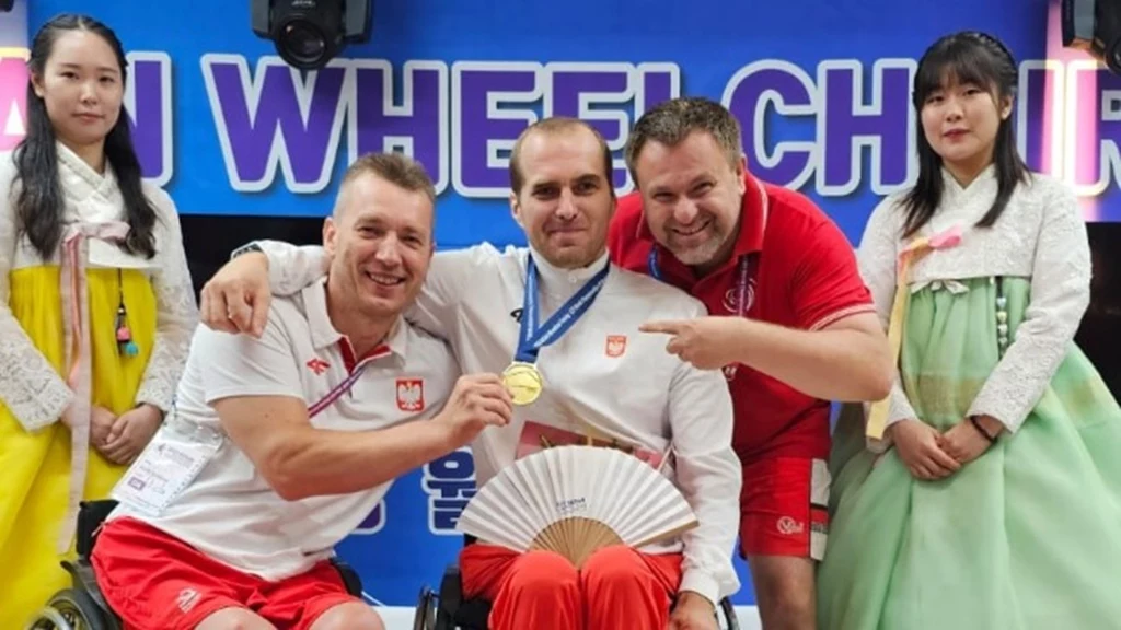 Medalista Michał Dąbrowski Medalista Michał Dąbrowski