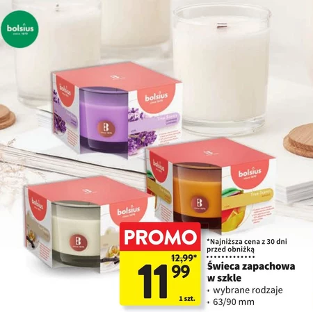 Świeca zapachowa Bolsius