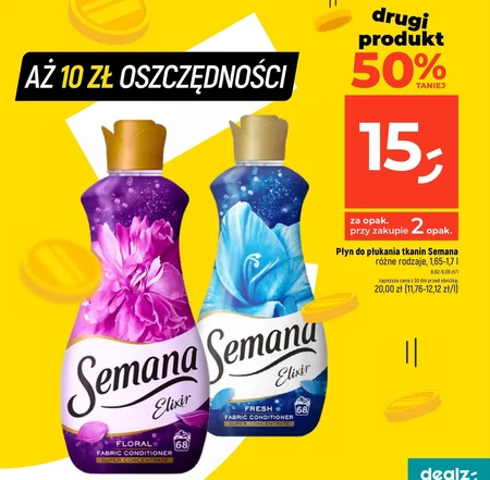 Płyn do płukania tkanin Semana