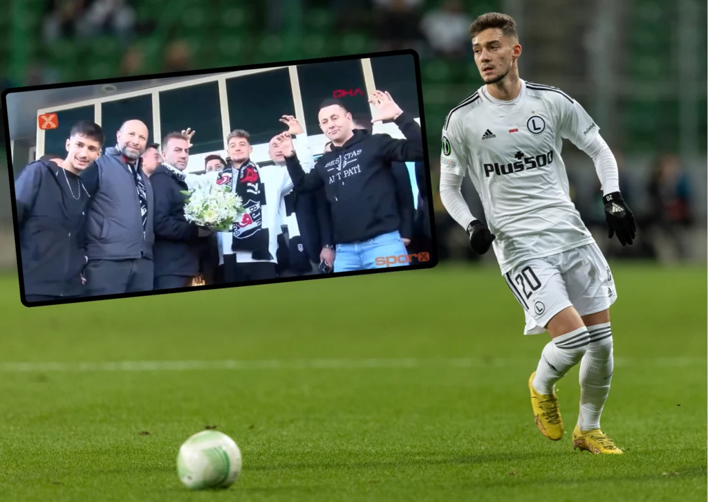 Ernest Muci został przywitany w Besiktasie przez klubowych działaczy i kibiców Ernest Muci został przywitany w Besiktasie przez klubowych działaczy i kibiców