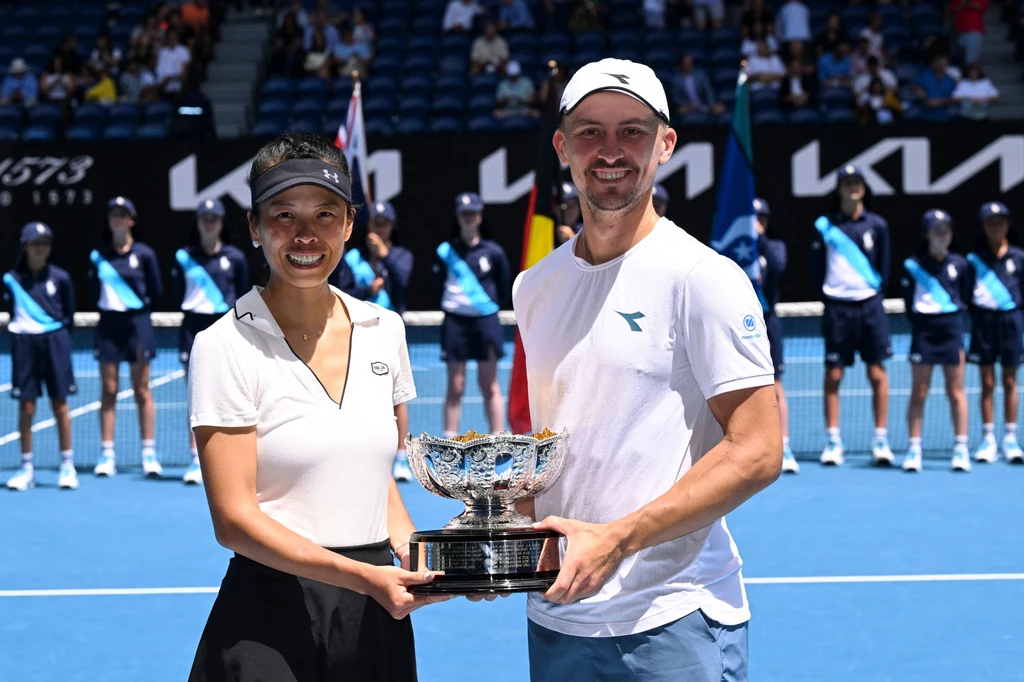 Su-Wei Hsieh i Jan Zieliński triumfowali w mikście podczas Australian Open Su-Wei Hsieh i Jan Zieliński triumfowali w mikście podczas Australian Open