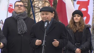 Jarosław Kaczyński na "Proteście Wolnych Polaków"