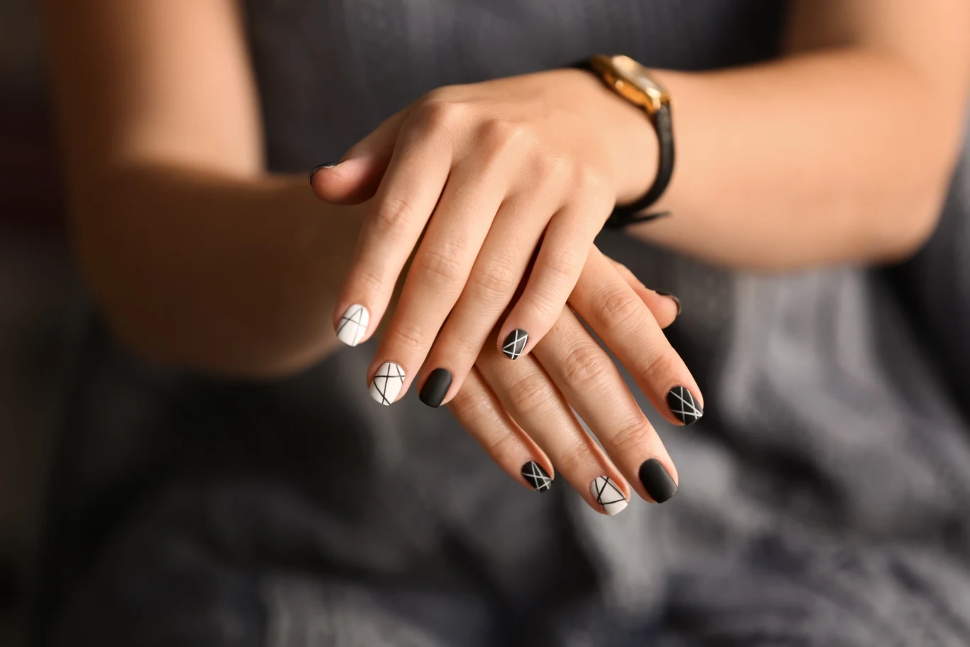 Manicure na walentynki Manicure na walentynki