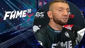 "Krycha" nie krył wściekłości po walce na gali FAME 20