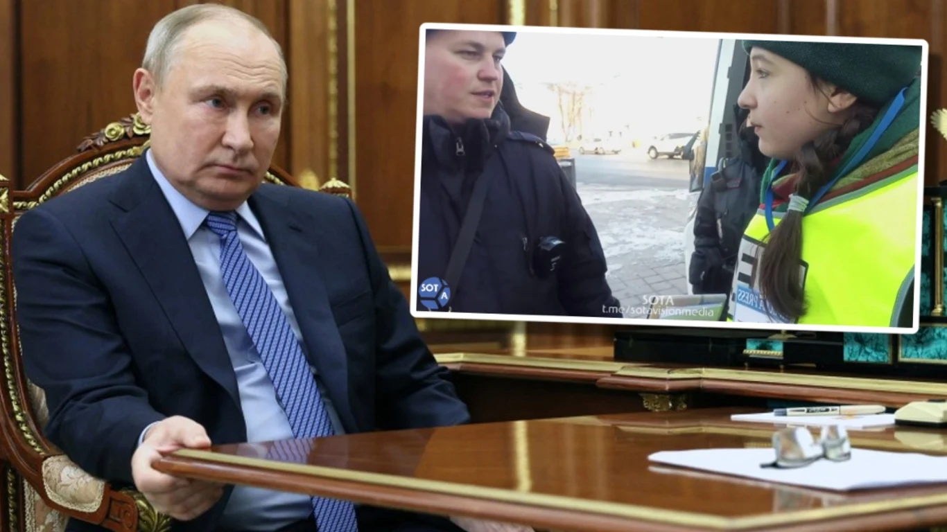 Sota opublikowała nagranie z zatrzymania swojej dziennikarki w Moskwie Sota opublikowała nagranie z zatrzymania swojej dziennikarki w Moskwie