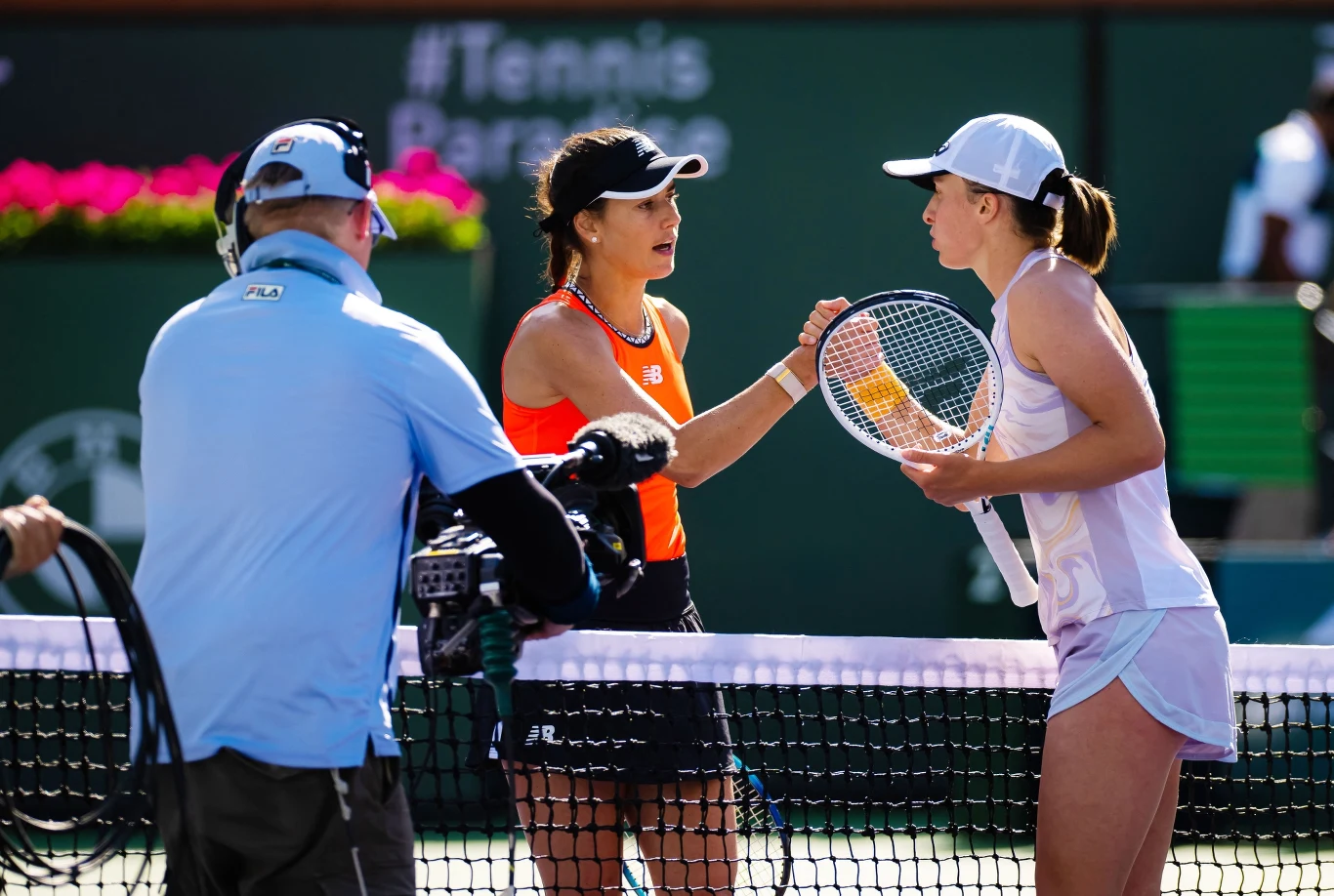 Sorana Cirstea i Iga Świątek