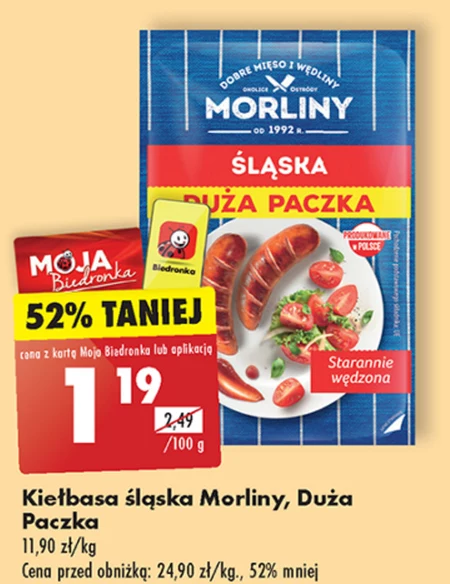 Morliny Kiełbasa śląska 
