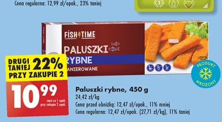 Paluszki rybne Fish Time