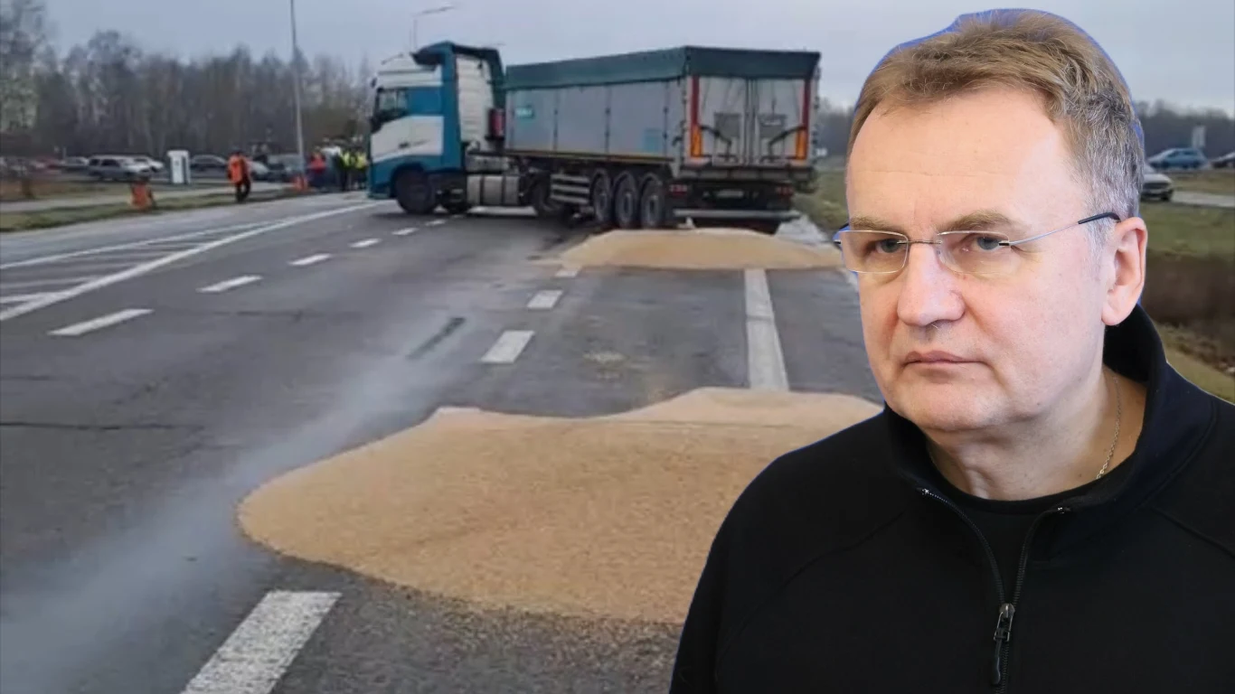 Andrij Sadowy krytykuje protestujących rolników Andrij Sadowy krytykuje protestujących rolników