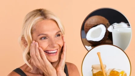 Domową maseczkę do cery dojrzałej można przygotować z miodu i mleczka kokosowego. Jak to zrobić? 