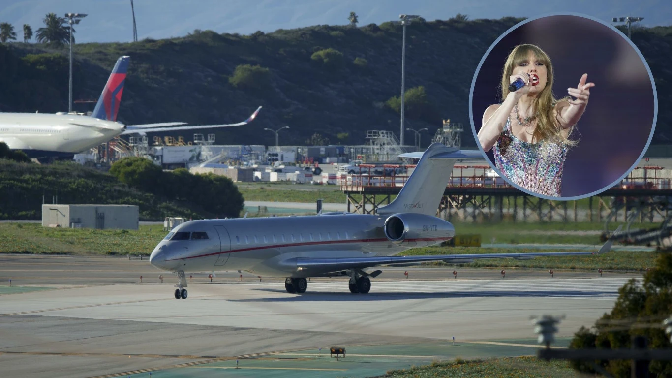 Loty Taylor swift budzą kontrowersje - gwiazda co prawda zwraca uwagę na emisję zanieczyszczeń, ale nie stroni przy tym od prywatnych lotów Loty Taylor swift budzą kontrowersje - gwiazda co prawda zwraca uwagę na emisję zanieczyszczeń, ale nie stroni przy tym od prywatnych lotów