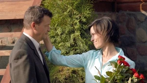 Jan Frycz i Danuta Stenka w filmie "Nigdy w życiu!"