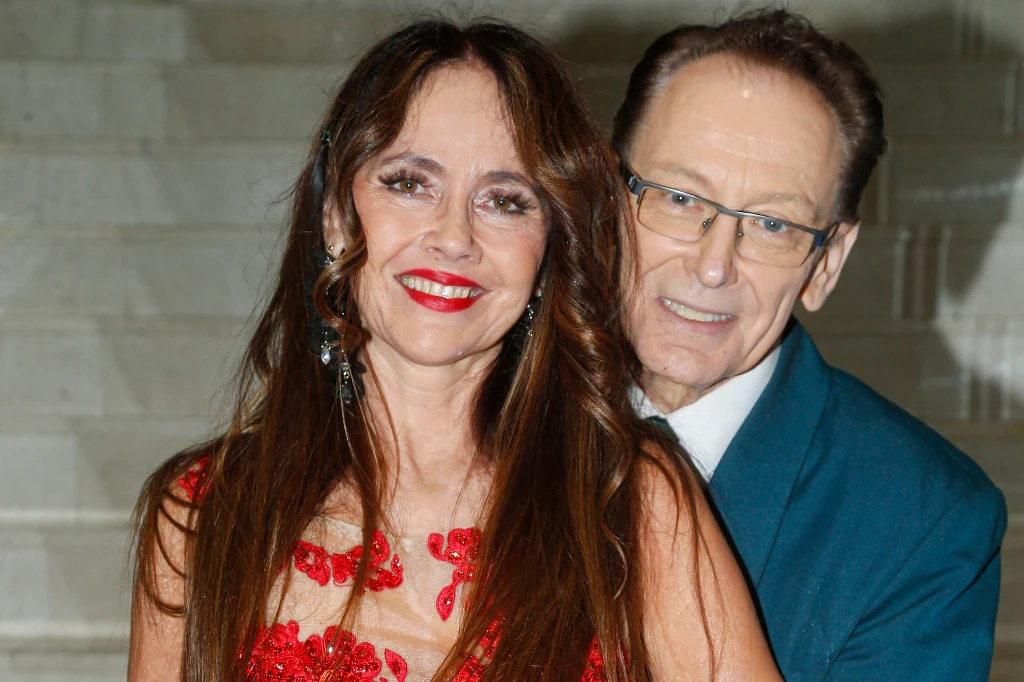 Jacek Borkowski z żoną Jolantą