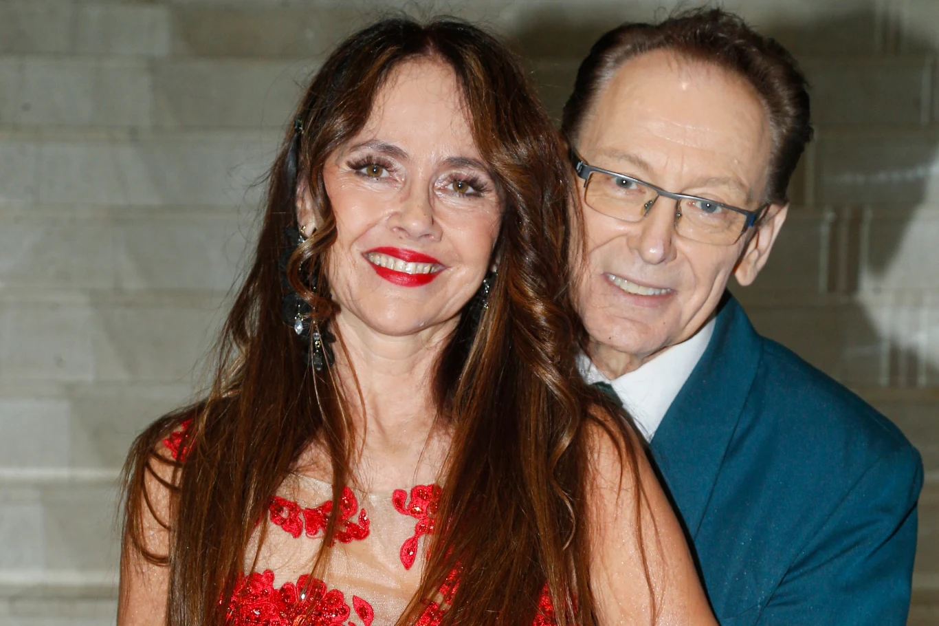 Jacek Borkowski z żoną Jolantą