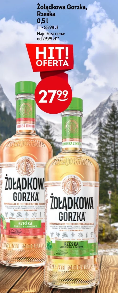 Wódka smakowa Żołądkowa Gorzka