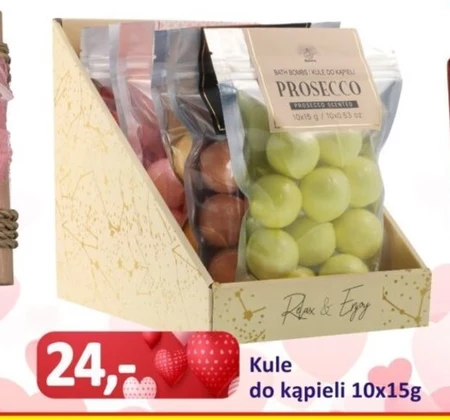 Kule do kąpieli Prosecco