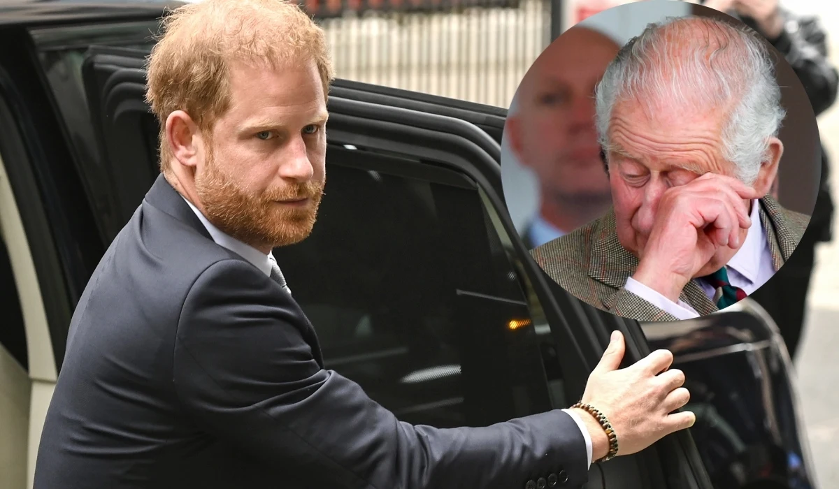 Książę Harry, król Karol III Książę Harry, król Karol III