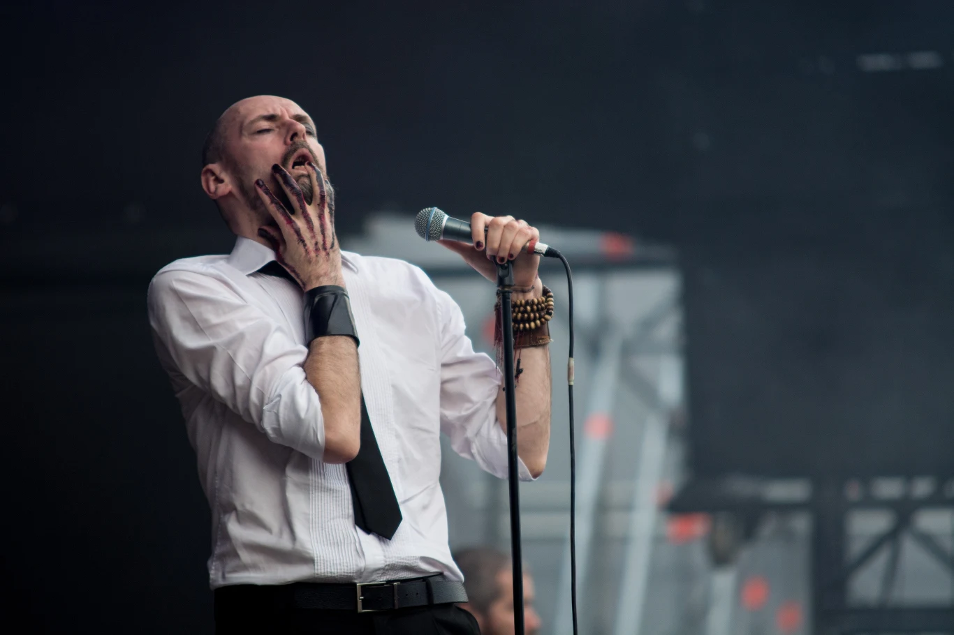 Aaron Stainthorpe (My Dying Bride) w akcji Aaron Stainthorpe (My Dying Bride) w akcji