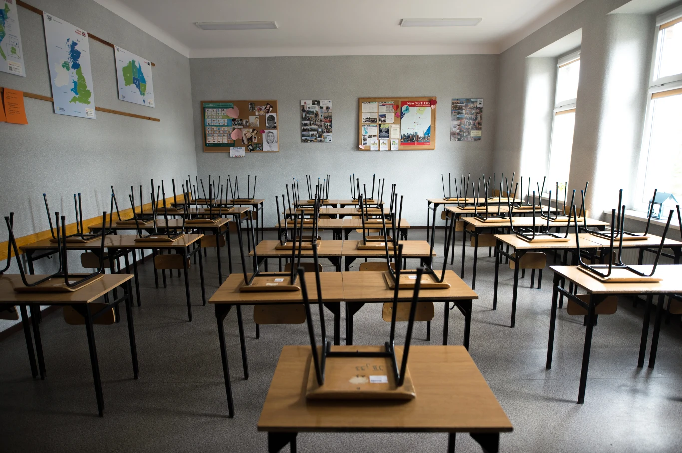 Sala lekcyjna, zdj. ilustracyjne Sala lekcyjna, zdj. ilustracyjne