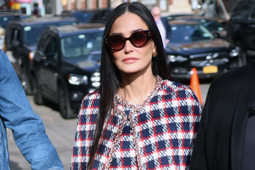 Demi Moore pojawiła się na Tygodniu Mody w Nowym Jorku