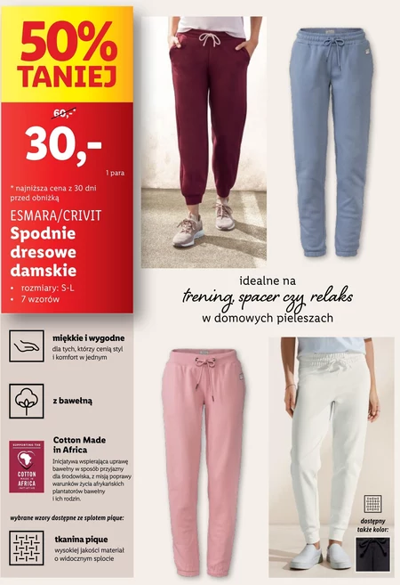 Spodnie damskie Esmara