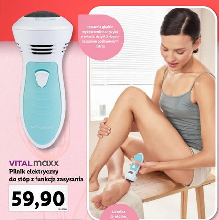 Elektryczny pilnik do stóp Vital maxx