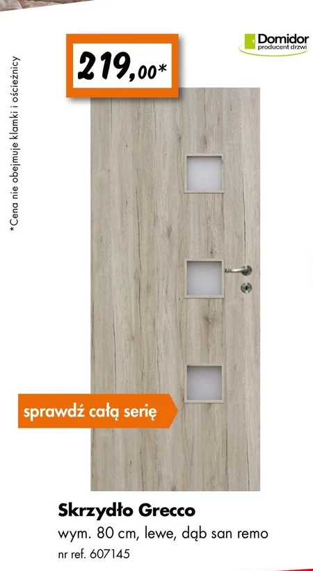 Skrzydło drzwiowe Domidor