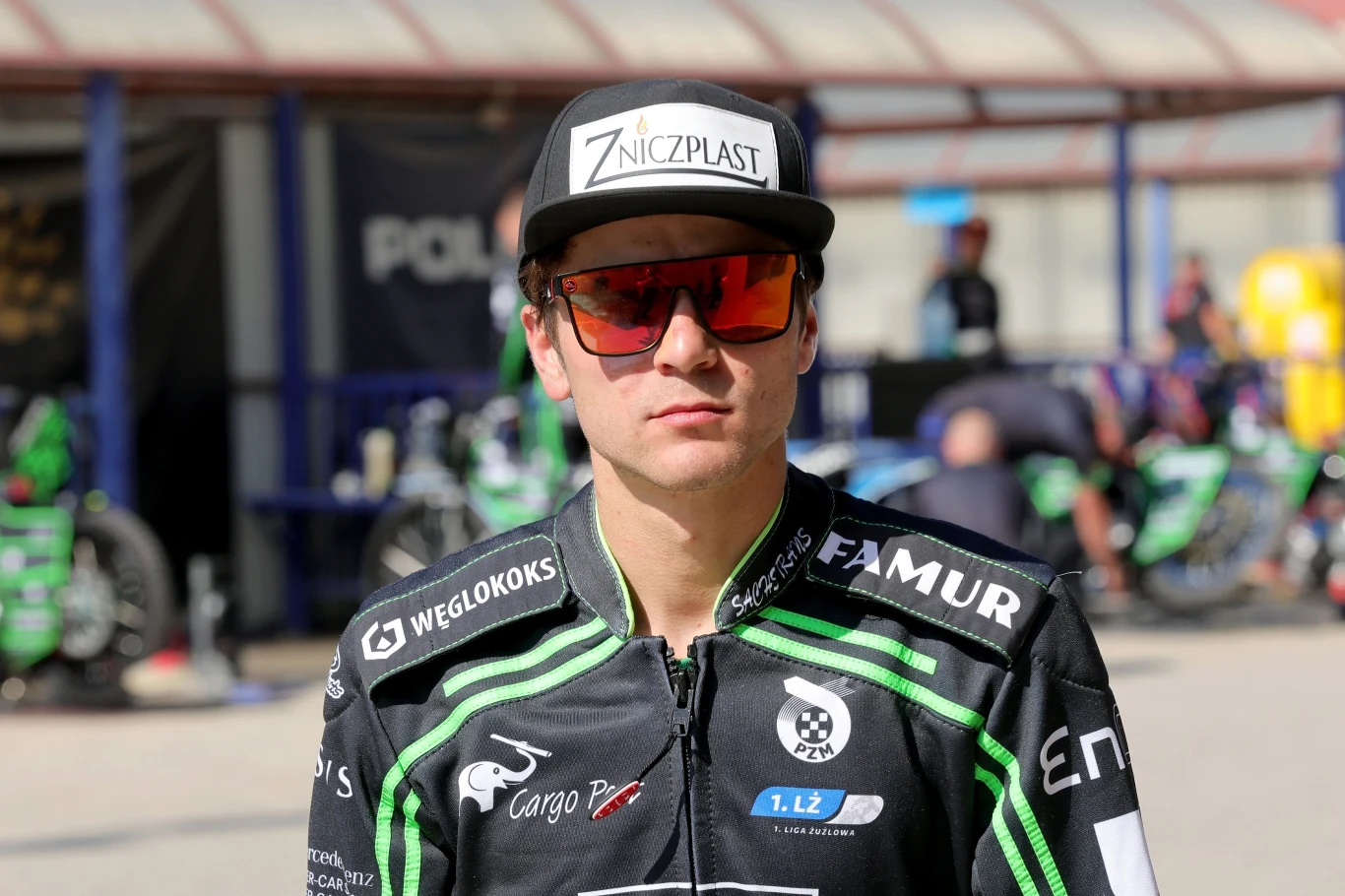 Patryk Wojdyło w barwach ROW-u Rybnik.