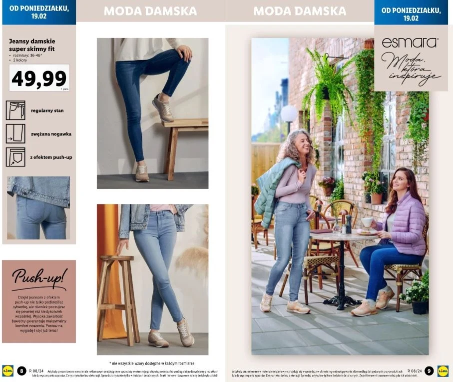 Lidl oferuje modne spodnie na wiosnę!